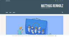 Desktop Screenshot of matthiasreinholz.com